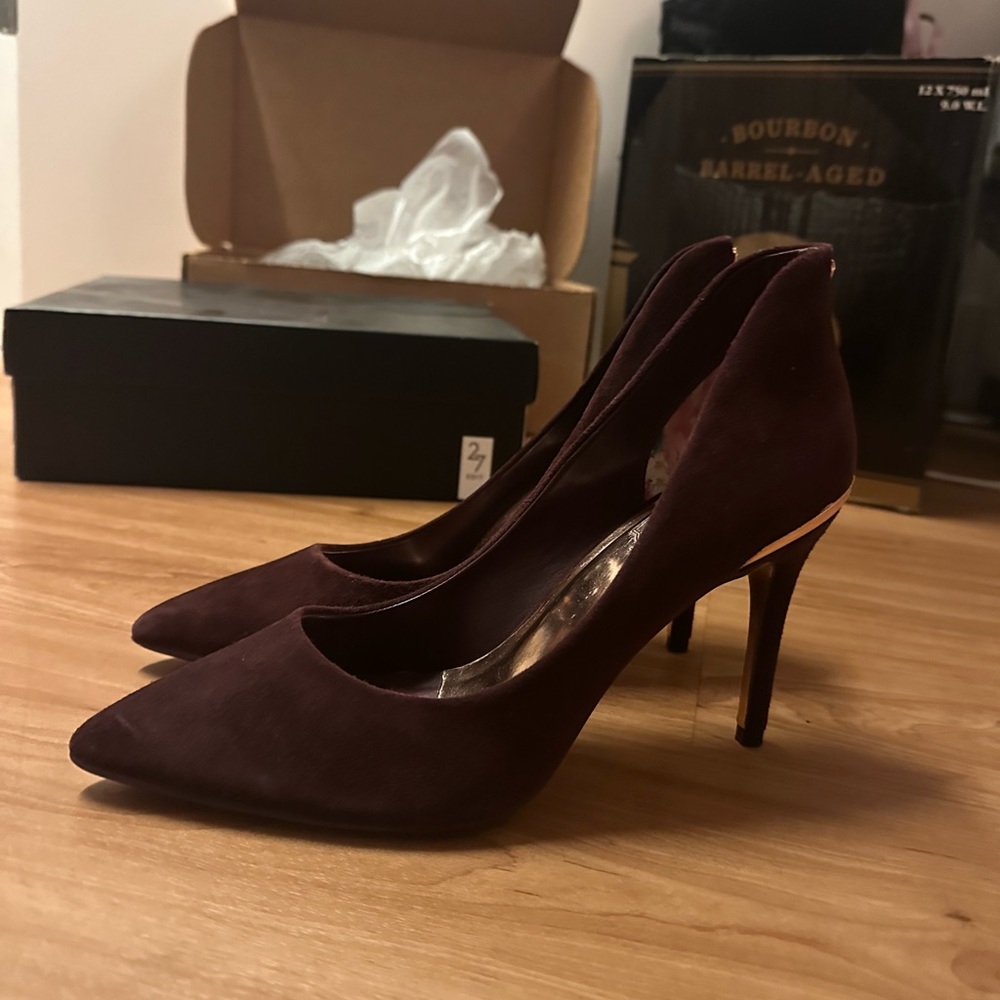 Ted Baker Deep Burgundy Heels